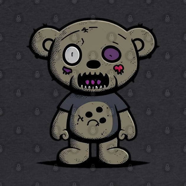 Cute Zombie Bear by The Experience